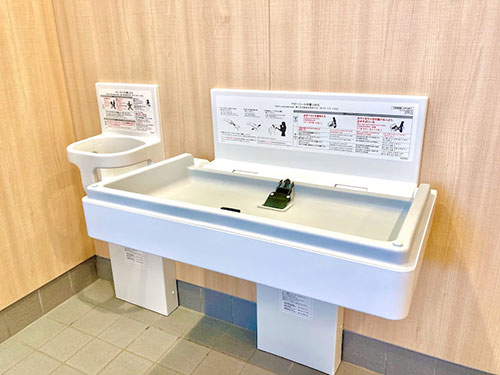 多目的トイレおむつ交換台